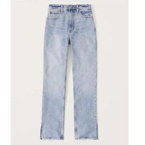 Abercrombie and fitch | the 90s straight ultra high rise jeans